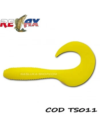 Силиконови примамки Relax Twister Standart - цвят TS011 - 8 см - 10 бр.