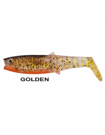 Пакет силиконови шадове Remixon Buster Shad 10см, 5 бр., цвят Golden