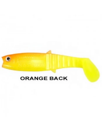 Пакет силиконови шадове Remixon Buster Shad 8см, 7 бр., цвят Orange Back