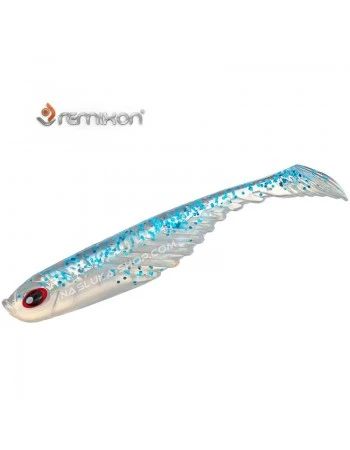 Сет от 5 бр. силиконови шадове Remixon Curvy Shad - цвят 01