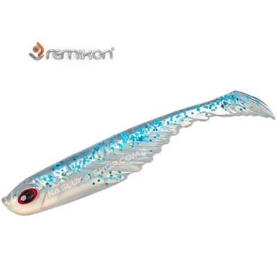 Сет от 5 бр. силиконови шадове Remixon Curvy Shad - цвят 01