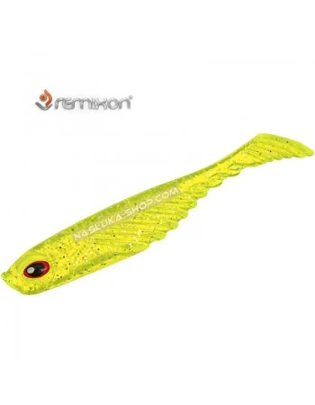 Сет от 5 бр. силиконови шадове Remixon Curvy Shad - цвят 02