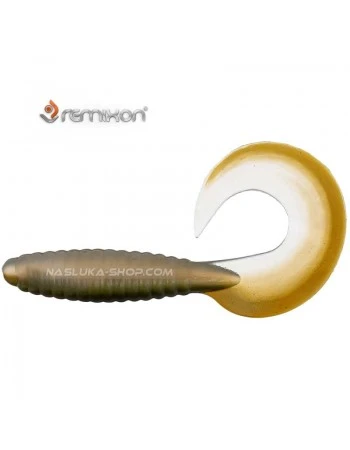 Комплект от 5 бр. туистери Remixon Hit Worm 8.5см - цвят K037
