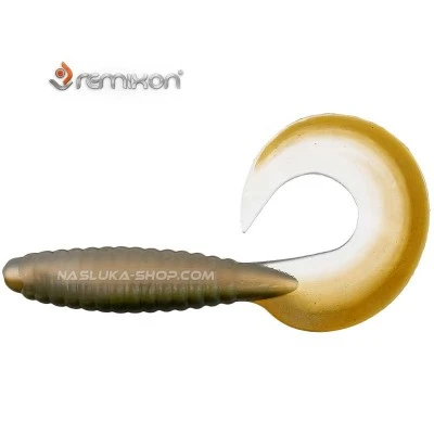 Комплект от 5 бр. туистери Remixon Hit Worm 8.5см - цвят K037