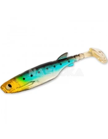 Сет от 4 бр. силиконови шадове Rudie's Hata Fish - 10.2см - цвят 12