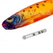 Сет от 5 бр. силиконови шадове Rudie's Hata Fish - 8.9см - цвят 29