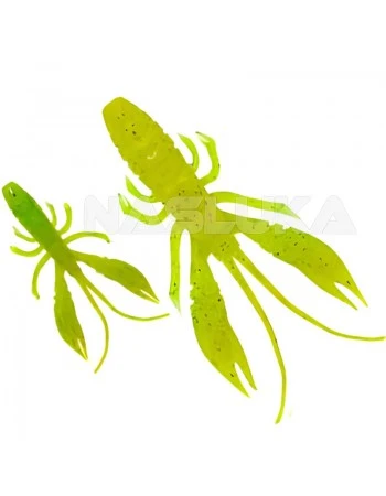 Силиконови примамки Rudie's Target Grouper Eater Shrimp - 8 бр. - 6.3см - цвят 02