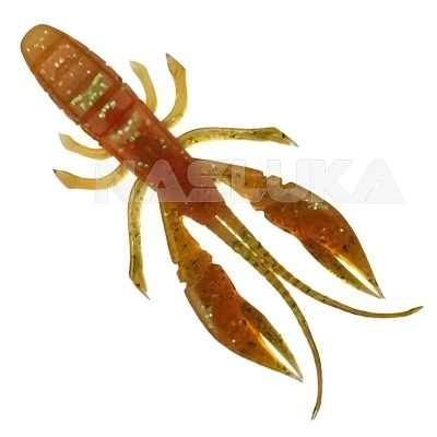 Силиконови примамки Rudie's Target Grouper Eater Shrimp - 8 бр. - 6.3см - цвят 03