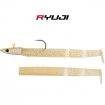 Силиконова примамка с джиг глава Ryuji Maxfish 2+1 - цвят UV Pearl