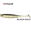Силиконови шадове Ryuji Mister Shad 10 см - 3 бр. - цвят Black Gold
