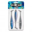Силиконови шадове Ryuji Mister Shad 10 см - 3 бр. - цвят Blue Glit