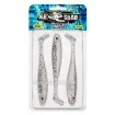 Mister Shad 10 см 3 бр. Browny Силиконови шадове Ryuji Mister Shad 10 см - 3 бр. - цвят Browny
