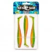 Силиконови шадове Ryuji Mister Shad 10 см - 3 бр. - цвят Mojito UV