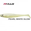 Силиконови шадове Ryuji Mister Shad 10 см - 3 бр. - цвят Pearl White Glow