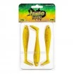 Силиконови шадове Ryuji Panic Shad 9 см - 3 бр. - цвят Chartreuse Glow
