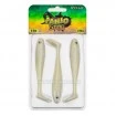 Силиконови шадове Ryuji Panic Shad 9 см - 3 бр. - цвят Pearl White Glow