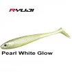 Силиконови шадове Ryuji Panic Shad 9 см - 3 бр. - цвят Pearl White Glow