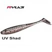Силиконови шадове Ryuji Panic Shad 9 см - 3 бр. - цвят UV Shad