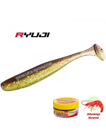 Ароматизирани силиконови шадове Ryuji Perfect Baits BT - цвят A - 7см - 10 бр.