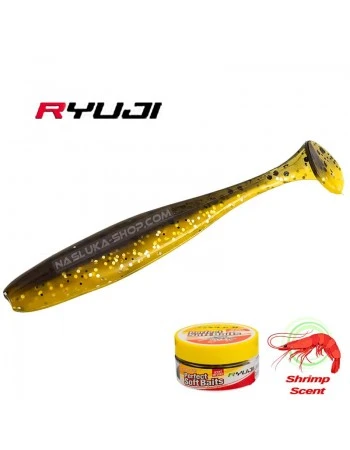 Ароматизирани силиконови шадове Ryuji Perfect Baits BT - цвят B - 7см - 10 бр.