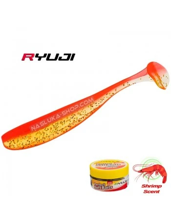 Ароматизирани силиконови шадове Ryuji Perfect Baits BT - цвят C - 7см - 10 бр.