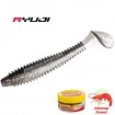 Ароматизирани силиконови примамки Ryuji Perfect Baits LT - цвят A - 7см - 10 бр.