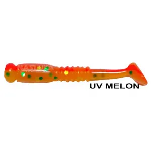 Силиконови примамки Ryuji Rock Tail 4 см, 12 бр., цвят UV Melon Силиконови примамки Ryuji Rock Tail 4 см, 12 бр., цвят UV Melon