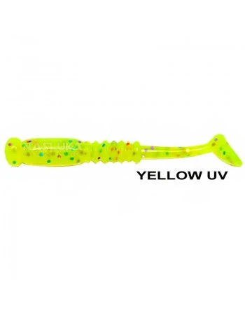 Силиконови примамки Ryuji Rock Tail 4см, 12 бр., цвят Yellow Glow