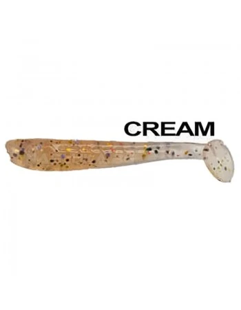 Сет от 20 бр. силиконови примамки Ryuji Rockfish 3.5см - Cream