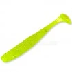 Сет от 9 бр. силиконови шадове Ryuji Slim Shaker 7.6см - Green UV