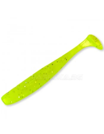 Сет от 9 бр. силиконови шадове Ryuji Slim Shaker 7.6см - Green UV