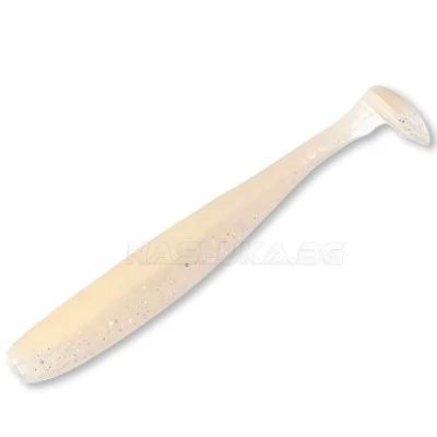 Сет от 9 бр. силиконови шадове Ryuji Slim Shaker 7.6см - Pearl White
