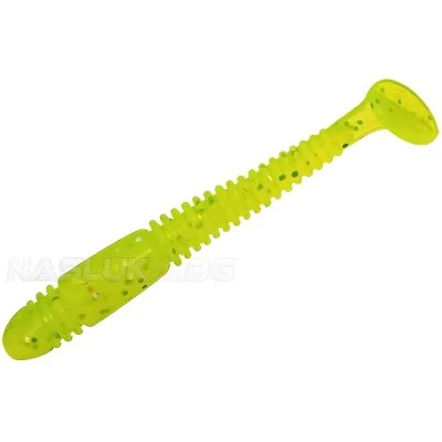 Комплект от 9 броя силиконови примамки Ryuji ToGo 6см - цвят Green UV