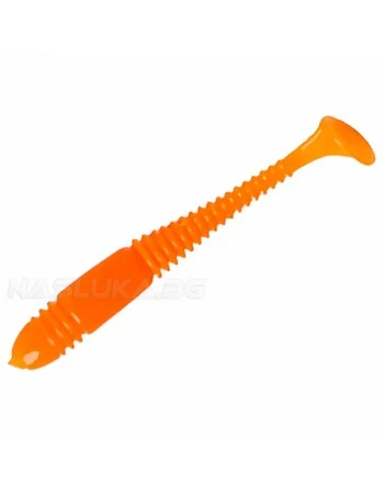 Комплект от 10 броя силиконови примамки Ryuji ToGo 5см - цвят Orange Glow