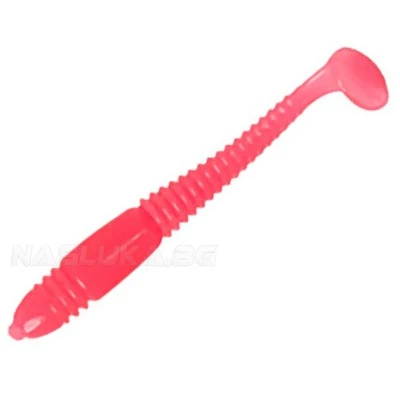 Комплект от 10 броя силиконови примамки Ryuji ToGo 5см - цвят Pink Glow