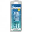 V8 Salt Series 80мм/5.5г, Blue Комплект от 5 силиконови примамки и 3 джиг глави Ryuji V8 Salt Series 80мм/5.5г, Blue