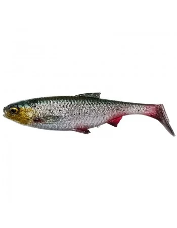 Силиконов шад Savage Gear 3D River Roach 12см 17г - Green Silver