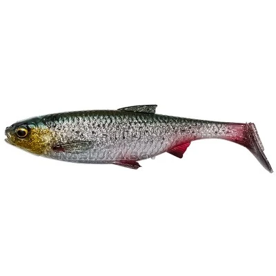 Силиконов шад Savage Gear 3D River Roach 12см 17г - Green Silver