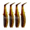 Cannibal Shad 12.5см/20г - MotorOil UV Комплект от 4 бр. силиконови примамки Savage Gear Cannibal Shad 12.5см/20г - MotorOil UV