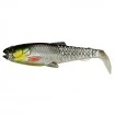Силиконов шад Savage Gear Craft Cannibal PaddleTail - Green Silver UV