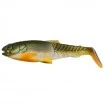 Силиконов шад Savage Gear Craft Cannibal PaddleTail - Olive Pearl Hot Orange