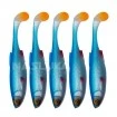 Комплект от 5 бр. силиконови примамки Savage Gear Craft Shad 8.8см/4.2г - Blue Pearl
