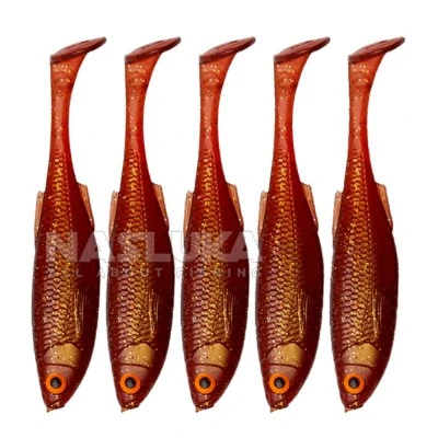 Комплект от 5 бр. силиконови примамки Savage Gear Craft Shad 8.8см/4.2г - MotorOil