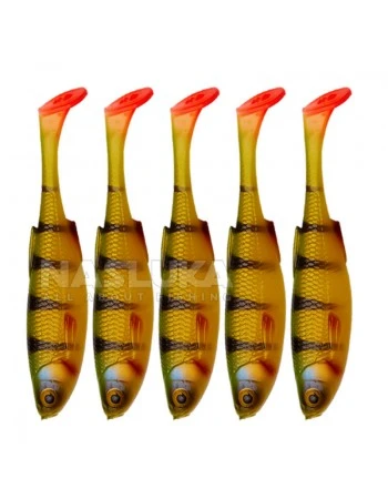 Комплект от 5 бр. силиконови примамки Savage Gear Craft Shad 8.8см/4.2г - Perch