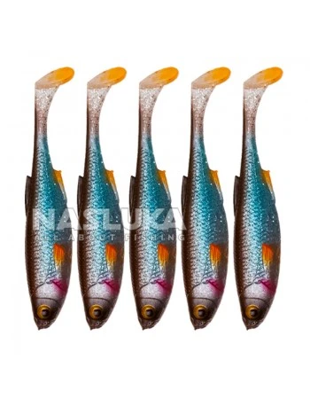 Комплект от 5 бр. силиконови примамки Savage Gear Craft Shad 8.8см/4.2г - Roach