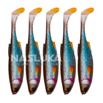 Комплект от 5 бр. силиконови примамки Savage Gear Craft Shad 8.8см/4.2г - Roach