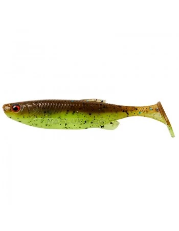 Силиконов шад Savage Gear Fat Minnow T-Tail 10.5 см - Chart Pumpkin