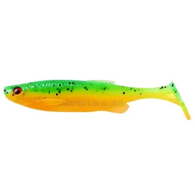 Силиконов шад Savage Gear Fat Minnow T-Tail 10.5 см - Firecracker