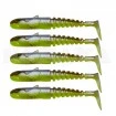 Сет силиконови шадове Savage Gear Gobster Shad - 5 бр. - цвят GPY