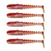 Сет силиконови шадове Savage Gear Gobster Shad - 5 бр. - цвят Smelt